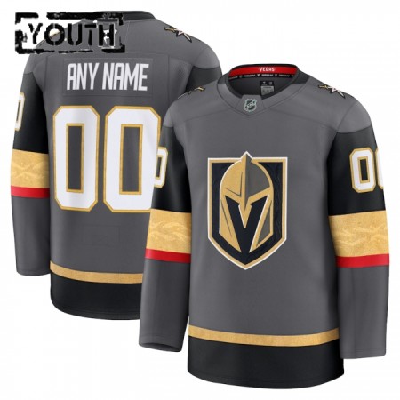 Vegas Golden Knights Hockeydrakt Custom Fanatics Premium 2024-25 Grå Tredje - Barn